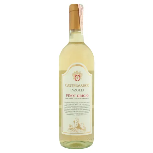 Вино 0.75л 12% біле сухе Pinot Grigio Castelmarco пл