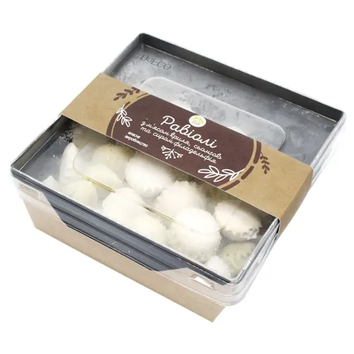 Равіолі The Local Food з м'ясом криля, сьомгою та сиром Філадельфія 400г