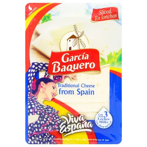 Сир Garcia Baquero Viva Espana 3 молока нарізка 100г