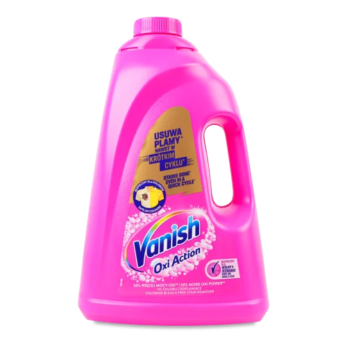Гель для Видалення Плям Тканин Універсальний Pink Oxi Action Vanish 3л