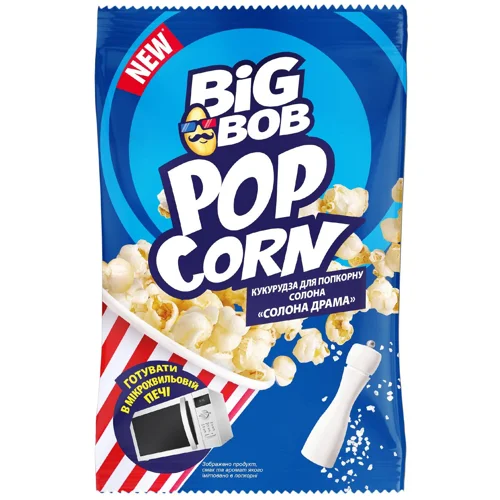 Попкорн Big Bob Солона драма 100г