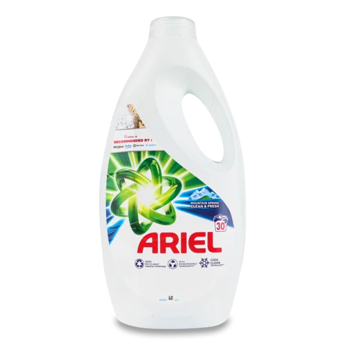 Миючий Рідкий Засіб Синтетичний Mountain Spring Clean&Fresh Ariel, 1.5л