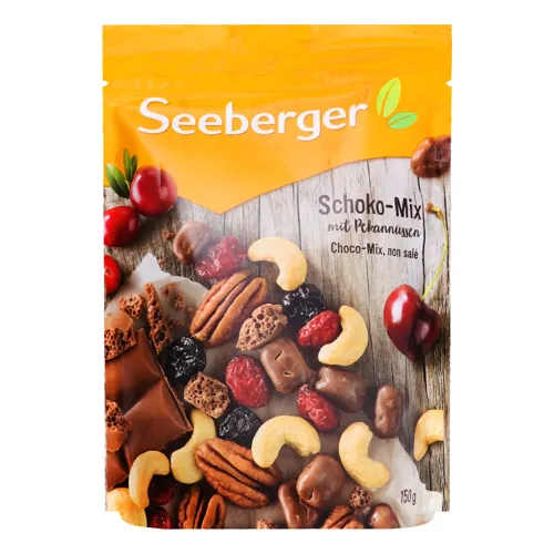Суміш Seeberger горішків ягід та шоколаду 150г х12