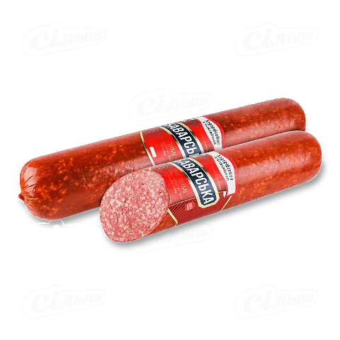 Ковбаса Ходорівський МК «Салямі Баварська» варено-копчене вищого ґатунку, кг