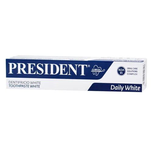 Зубна паста President Clinical White 75мл