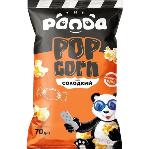 Попкорн Panda Солодкий 70г
