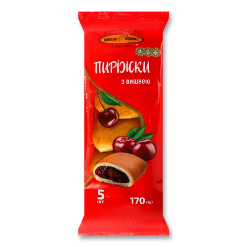Пиріжки З Вишнею, В/ґ, Київхліб, 170 Г