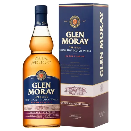 Віскі Glen Moray Cabernet Cask Finish 40% 0,7л