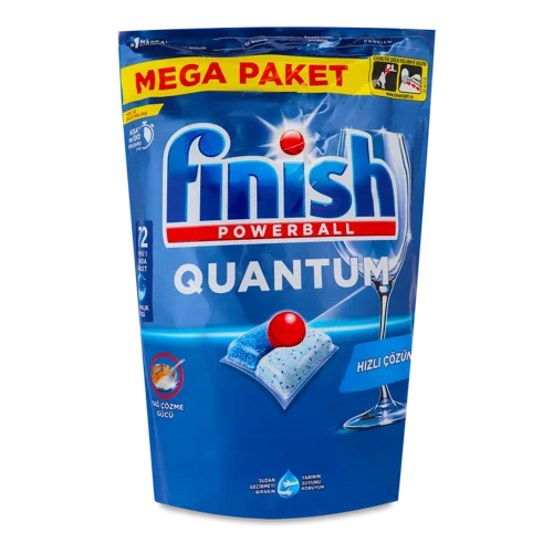 Таблетки Для Посудомийних Машин All In 1 Quantum Powerball Finish, 72 шт
