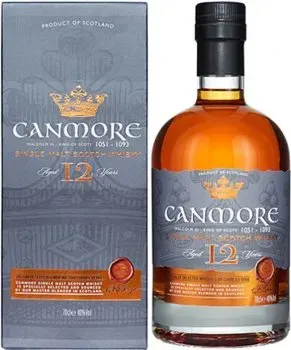 Віскі Canmore 12 YO Single Malt Scotch Whisky 0.7л 40% в подарковій упаковці