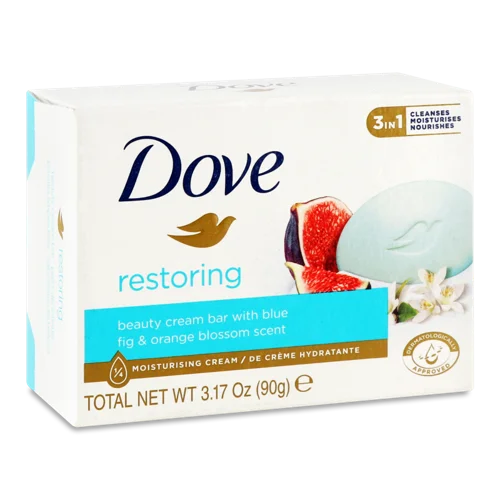 Крем-мило Інжир і Пелюстки Апельсину Restoring Dove 90г