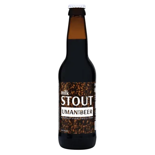Пиво темне Milk Stout Умань 0,33л