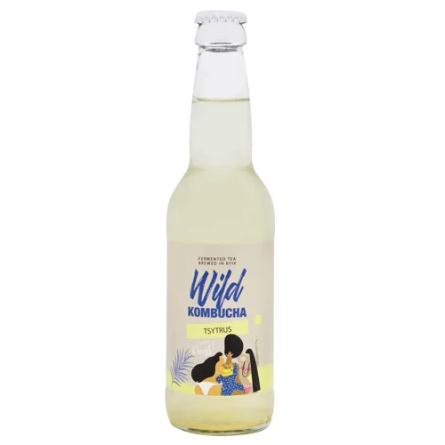 Комбуча Wild Kombucha Цитрус 0,33л