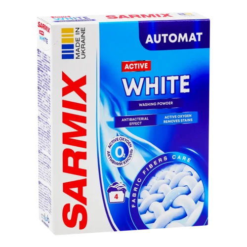 Порошок пральний Sarmix Active White