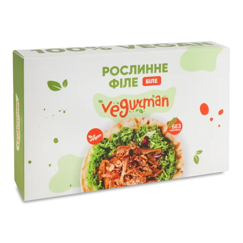 Філе Рослинне Біле Вищого Ґатунку, к/у 400г