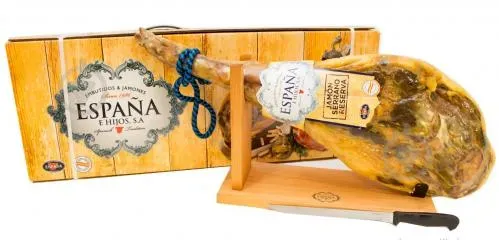 Хамон Espana Серрано Резерва напівкопчений 14 місяців 1шт