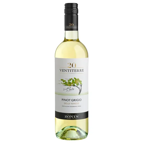Вино Zonin Pinot Grigio Delle Venezie біле напівсухе 12% 0,75л
