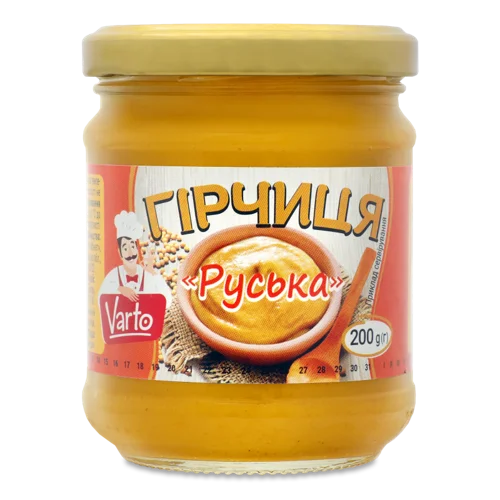 Гірчиця Російська Гостра, с/б, 200 г