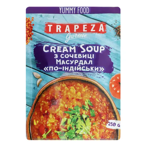 Суміш суха з сочевиці Масурдал По-індійськи Cream Soup Trapeza д/п 250г