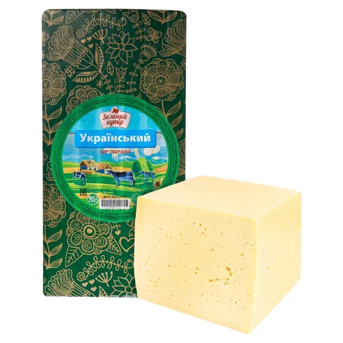 Сир український Зелений Хутір 50%
