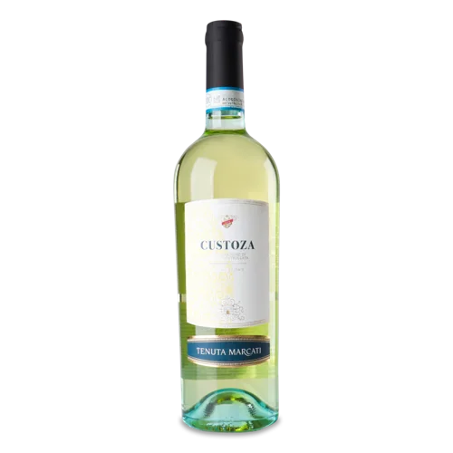 Вино Біле Сухе В/ґ Custoza Tenuta Marcati, 0.75л, 12.5%