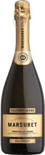 Вино ігристе біле брют Marsuret Valdobbiadene Prosecco Superiore "Millesimato" 0.75л