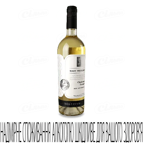 Вино Bostavan Dacian Treasure Chardonnay & Traminer, 0,75л