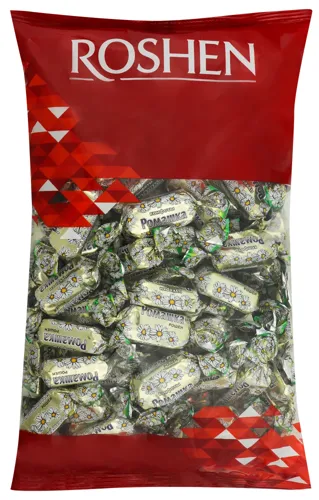 Цукерки глазуровані Ромашка Roshen кг