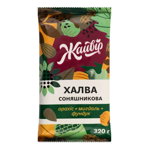 Халва Соняшникова Горіховий Мікс в/ґ, 320г