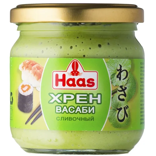 Хрін HAAS Васабі вершковий 212мл