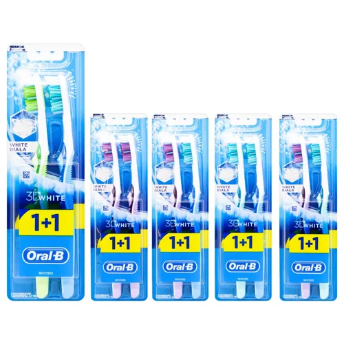 Зубна щітка Oral-B 3D White Відбілювання середня