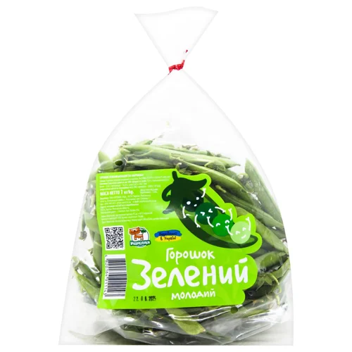 Горошок зелений молодий Моркішка 1кг