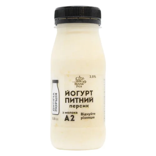 Йогурт Вілла Роз персик 3,5% 150г