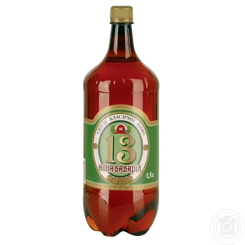 Пиво Нова Баварія №13 світле 4.2% 1.5л