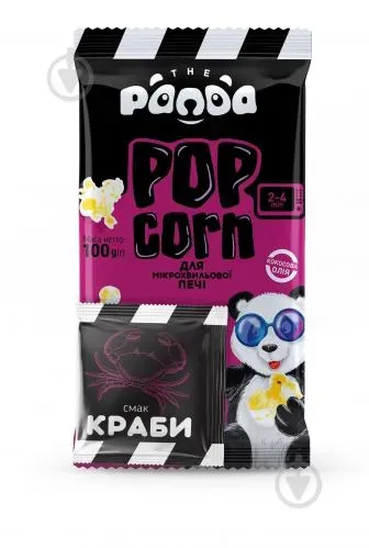 Попкорн Panda Краб для мікрохвильовки, 100г