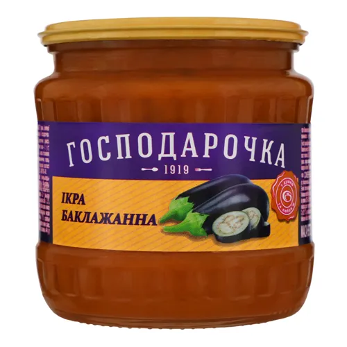 Ікра баклажанна Господарочка с/б 440г