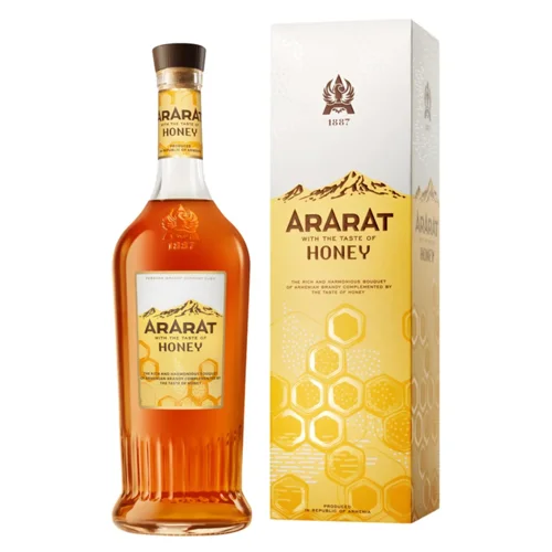 Напій алкогольний Ararat Honey 30% 0,5л