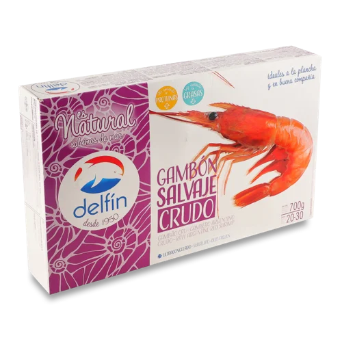 Креветки В/ґ Аргентинські Сироморожені 20/30, 1кг