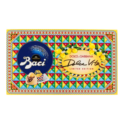 Цукерки праліне з ванільного білого шоколаду з начинкою із зерен фундука та лимона Dolce&Gabbana