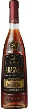 Бренди Арагвели 8 років витримки 0.5л 40%
