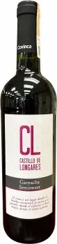 Вино Castillo De Longares Garnacha червоне напівсолодке 0.75л 13%
