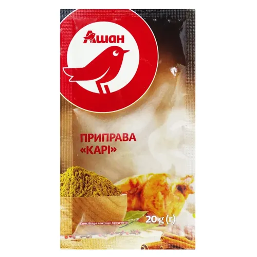 Приправа Ашан Карі 20г