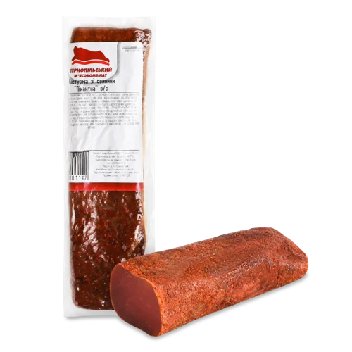 Бастурма Свинина Сиров'ялена Пікантна Тернопільський М'ясокомбінат, кг