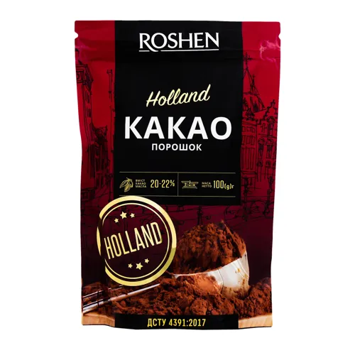 Какао Roshen Holland порошок 100г х40