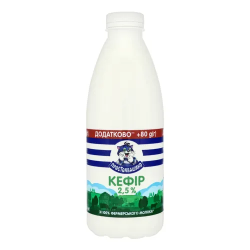 Кефір 2.5% Простоквашино 950г