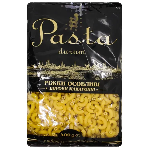 Макаронні вироби 7 Ріжки особливі з твердих сортів 400г