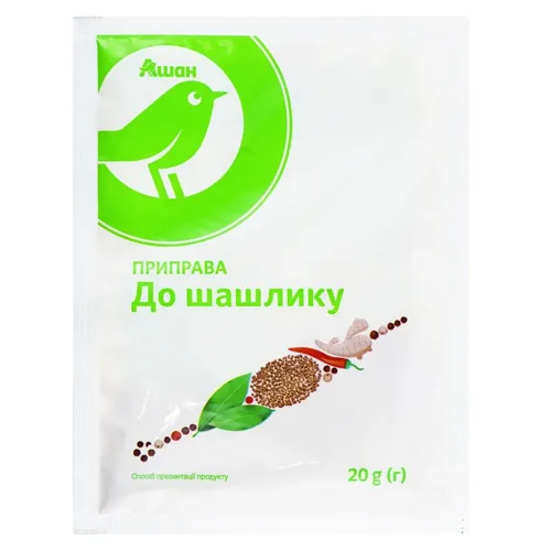 Приправа Ашан до шашлику 20г