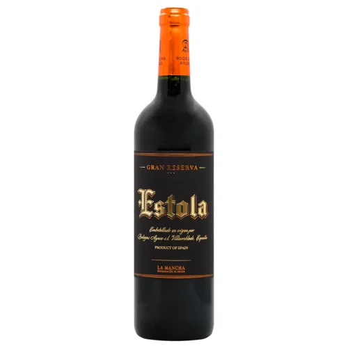 Вино Estola Gran Reserva La Mancha DO червоне сухе 13% 0,75л