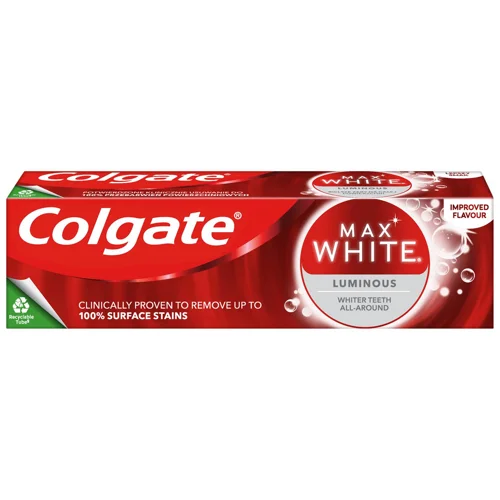 Зубна паста Colgate Max White Luminous 75мл