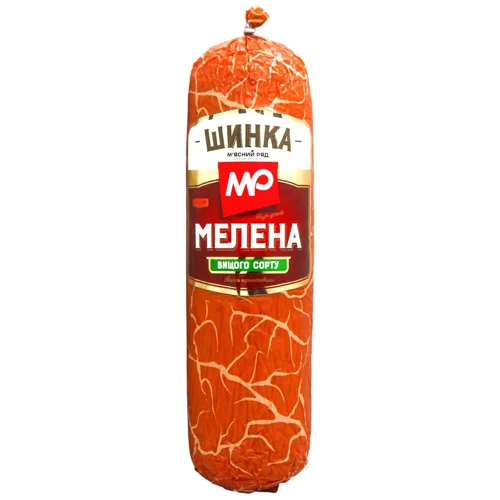 Шинка Харківський М'ясний Ряд Мелена копчено-варена вищий сорт